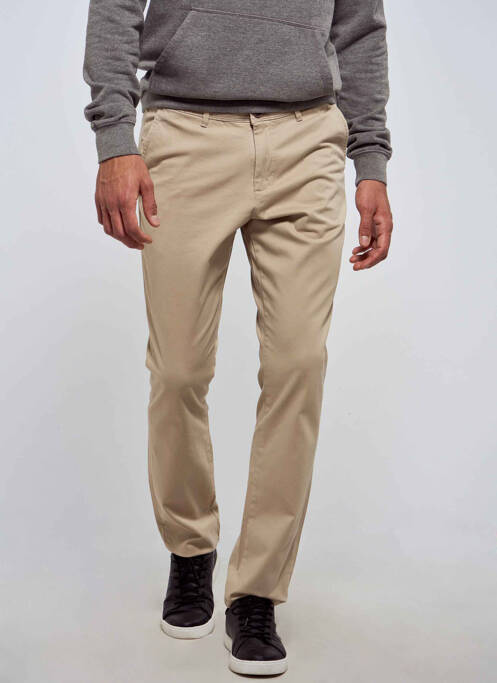 Pantalon chino bej JACK & JONES bărbat