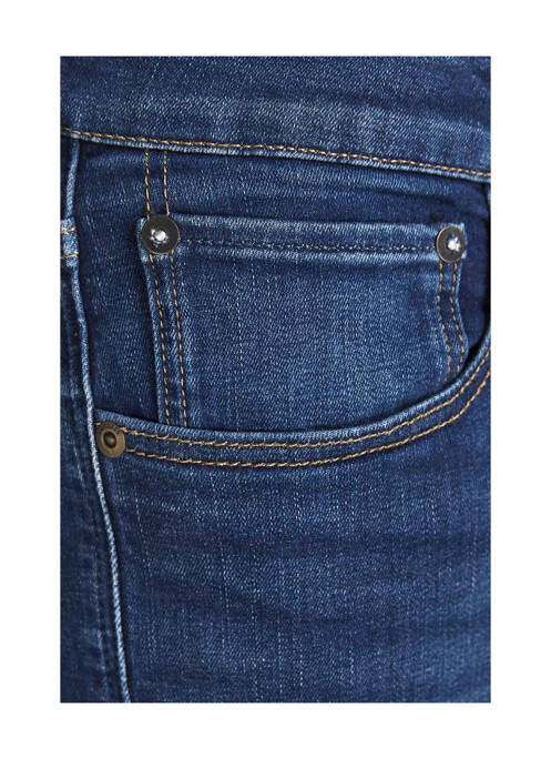 Blugi cu croială slim albastru JACK & JONES bărbat