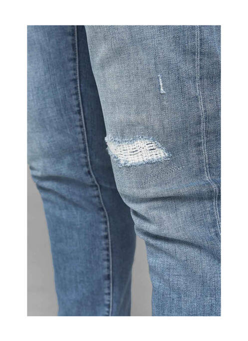 Blugi cu croială slim albastru JACK & JONES bărbat