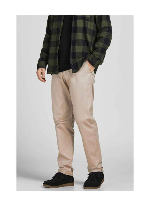 Pantalon chino maro JACK & JONES bărbat