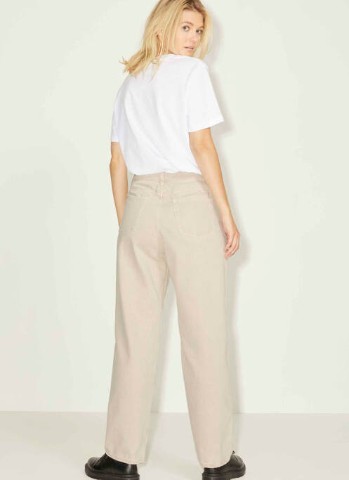 Blugi cu croială dreaptă bej JJXX femeie