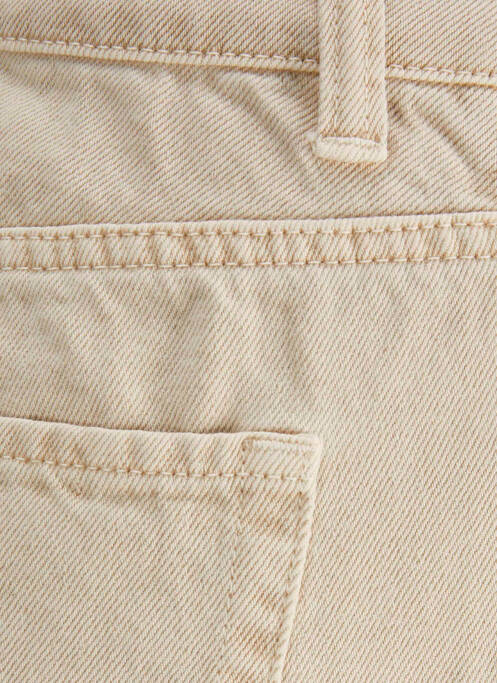 Blugi cu croială dreaptă bej JJXX femeie