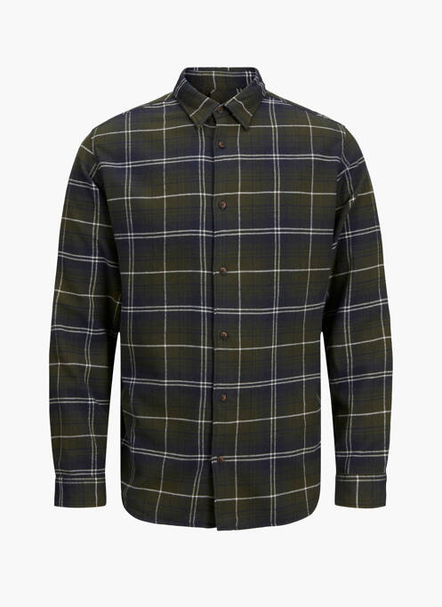 Cămașă cu mâneci lungi verde JACK & JONES bărbat