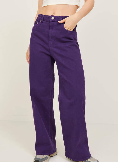 Blugi cu croială dreaptă violet JJXX femme