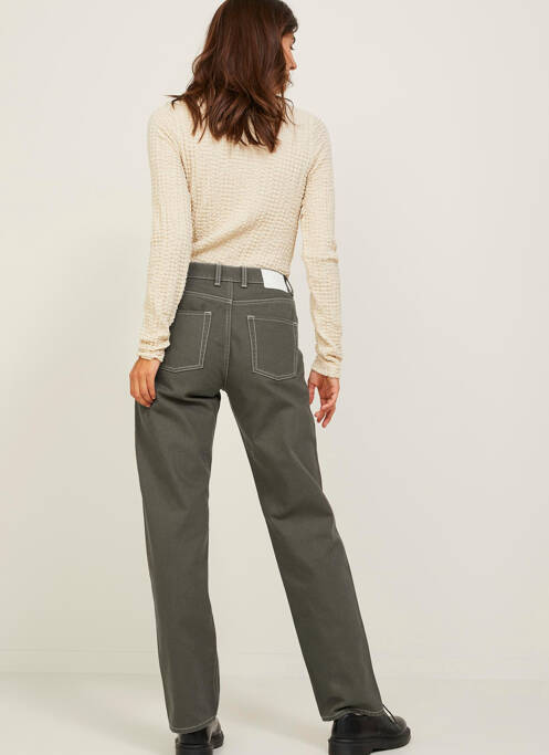 Blugi cu croială dreaptă maro JJXX femeie