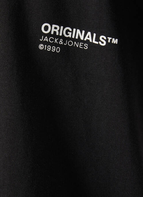 Tricou negru JACK & JONES băiat