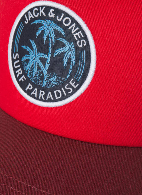 Șapcă roșu JACK & JONES bărbat