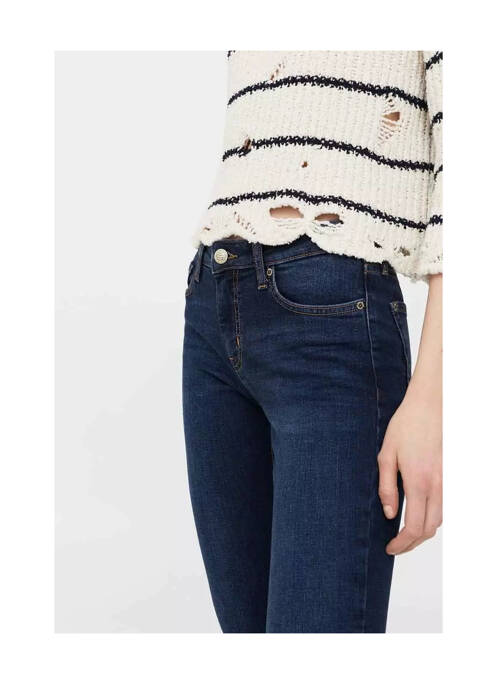 Blugi skinny albastru MANGO femeie