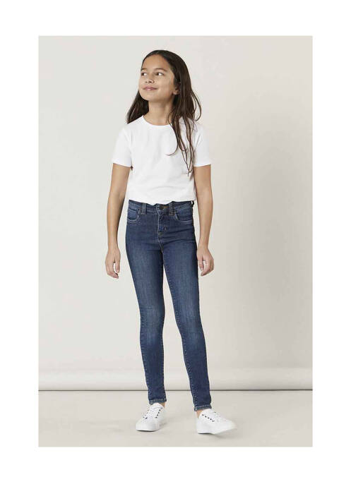 Blugi skinny albastru NAME IT fille