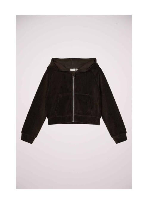 Vestă cu mâneci lungi maro NAME IT fată