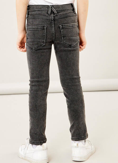 Blugi cu croială slim gri NAME IT băiat