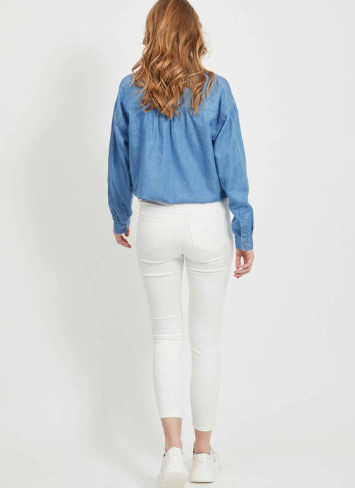 Blugi skinny alb VILA femeie