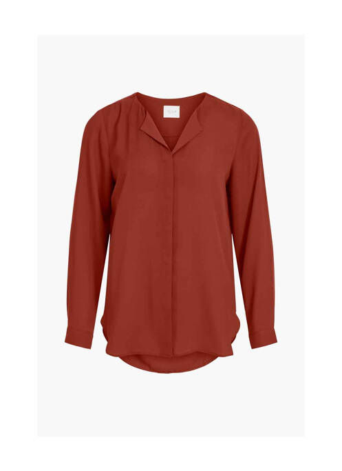 Cămașă maro VILA femeie