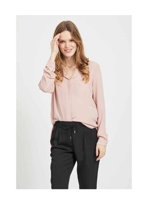 Cămașă roz VILA femeie