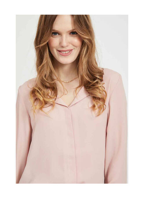 Cămașă roz VILA femeie