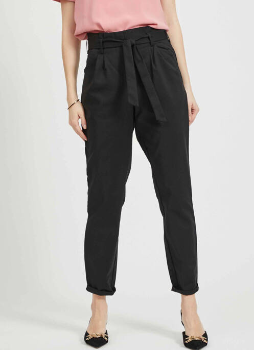 Pantalon 7/8 negru VILA femeie