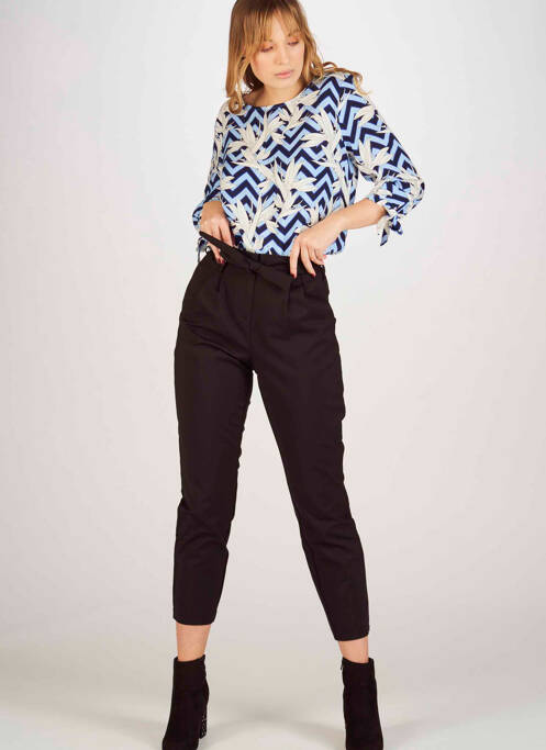 Pantalon 7/8 negru VILA femeie