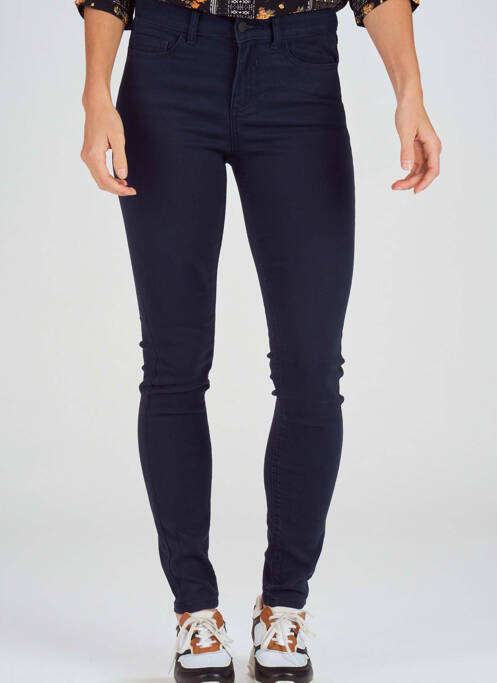 Blugi skinny albastru VILA femeie