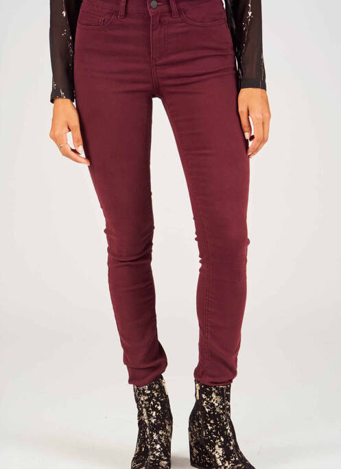 Blugi skinny roșu VILA femme