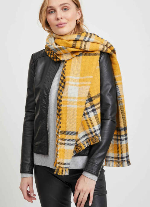 Eșarfă galben VILA femeie