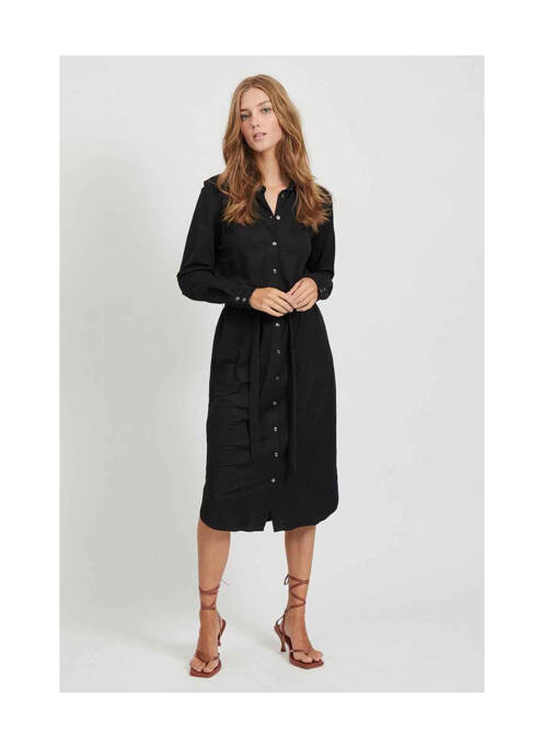 Rochie midi negru VILA femeie