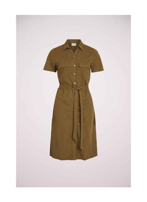 Rochie midi verde VILA femeie