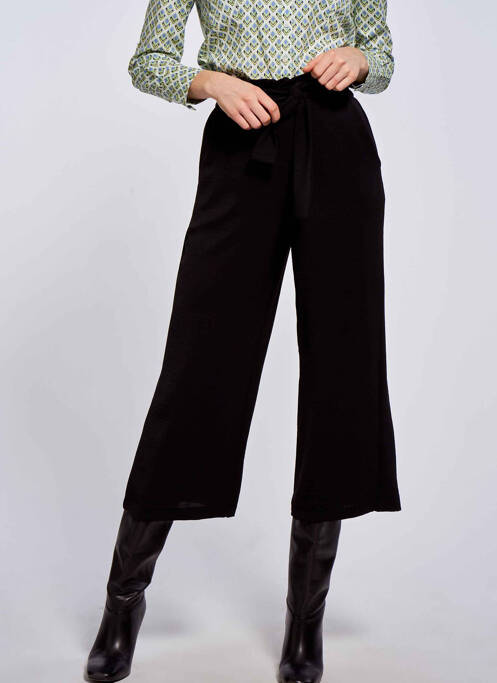 Pantalon 7/8 negru VILA femeie