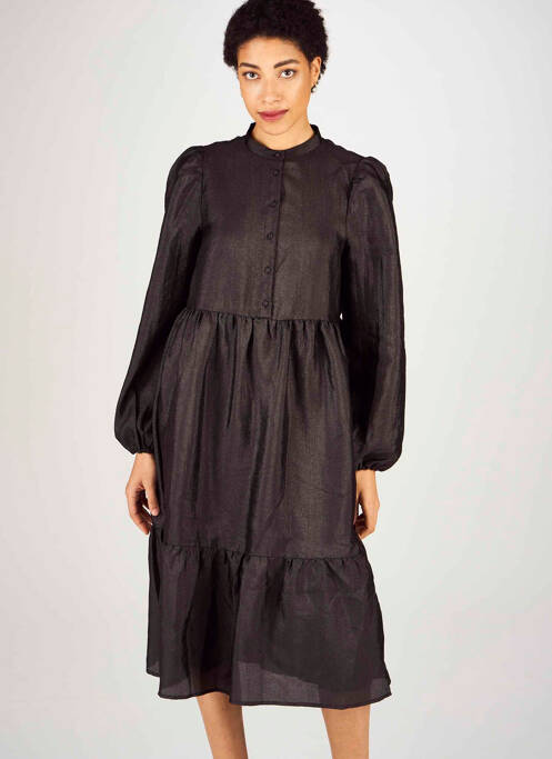 Rochie lungă negru VILA femeie