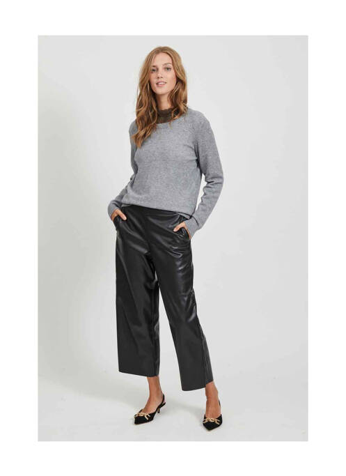 Pantalon evazat negru VILA femme