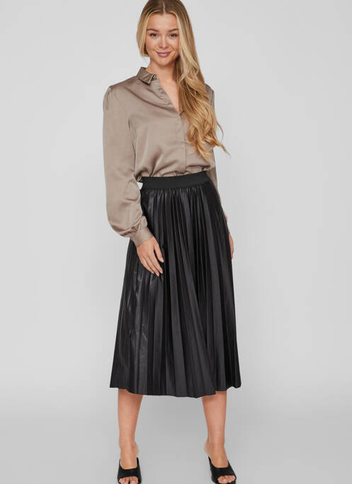 Fustă lungă negru VILA femeie