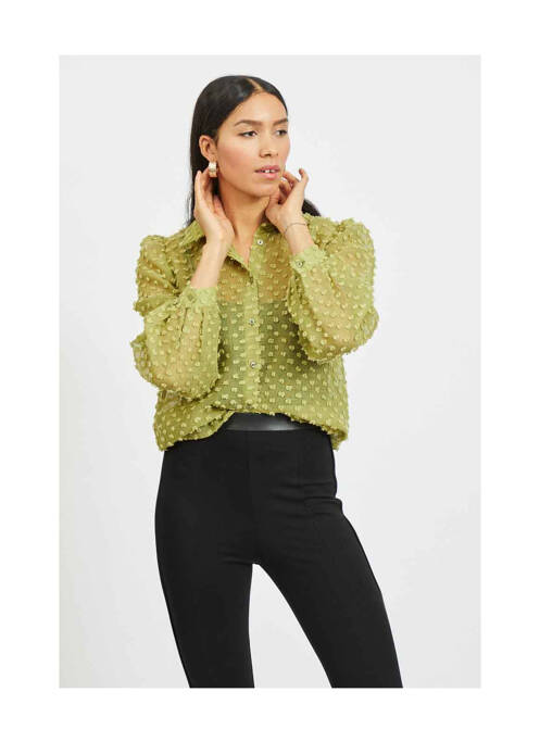 Cămașă verde VILA femeie