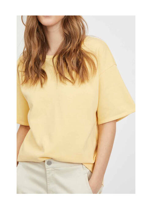 Tricou bej VILA femeie