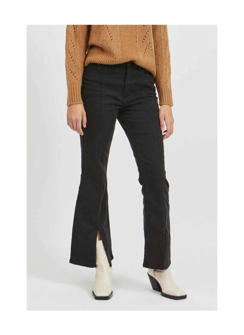 Blugi cu croială evazată gri VILA femeie