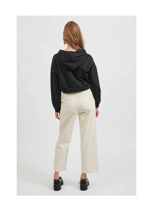 Hanorac cu glugă negru VILA femeie