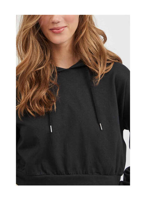 Hanorac cu glugă negru VILA femeie