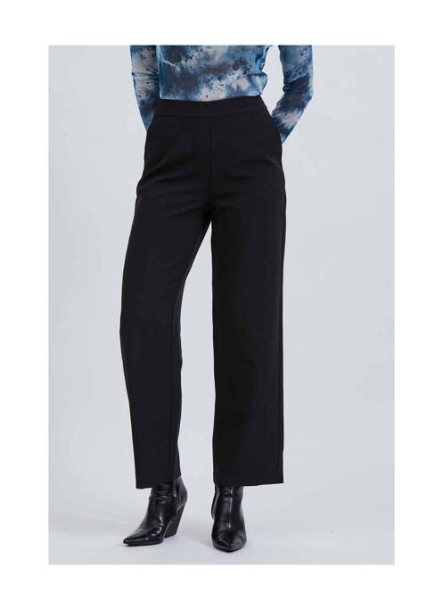 Pantalon drept negru VILA femeie