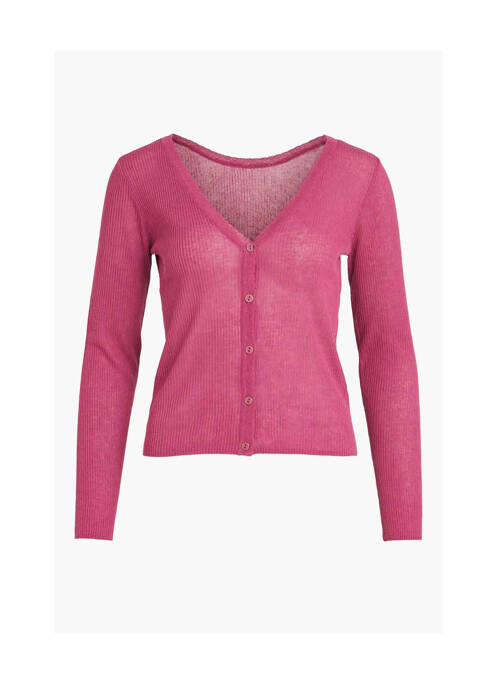 Vestă cu mâneci lungi roz VILA femeie