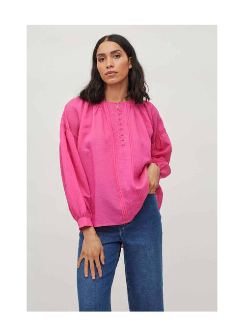 Cămașă roz VILA femeie
