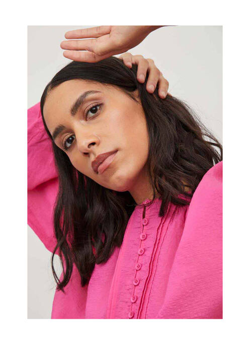 Cămașă roz VILA femeie