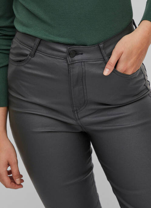 Blugi cu croială slim negru VILA femeie