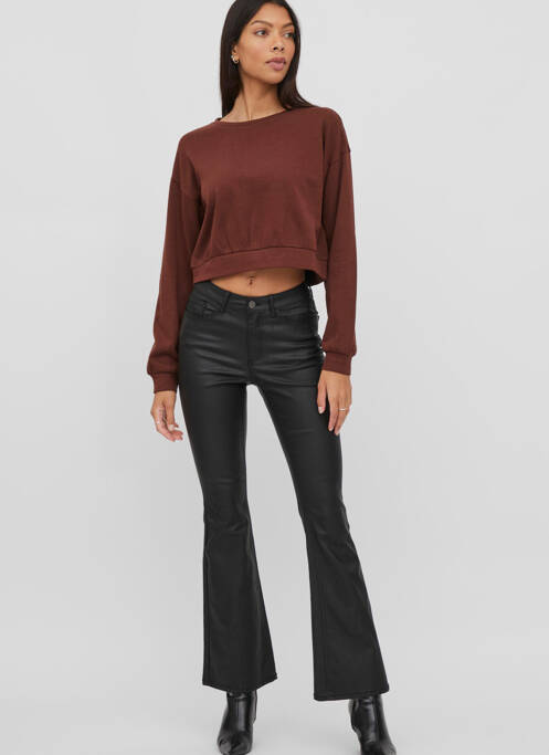 Pantalon evazat negru VILA femeie