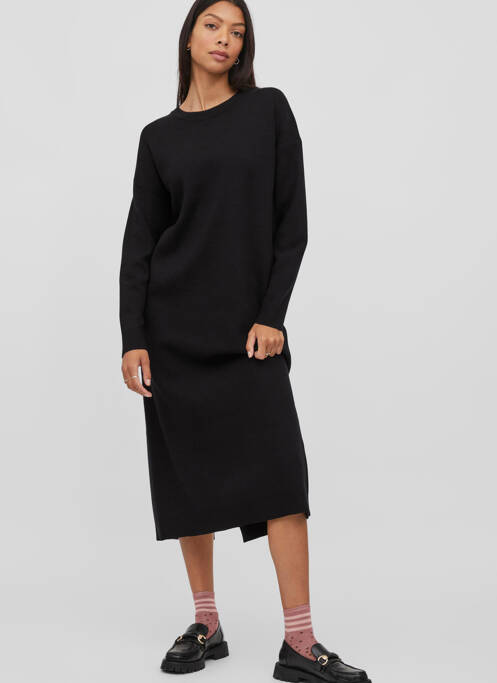 Rochie lungă negru VILA femeie