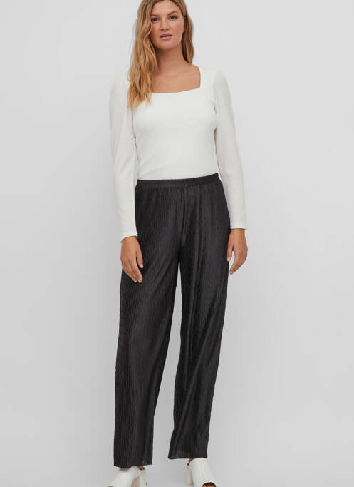 Pantalon evazat negru VILA femeie