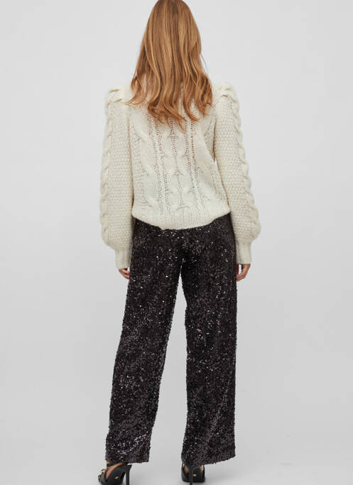 Pantalon drept negru VILA ROUGE femeie