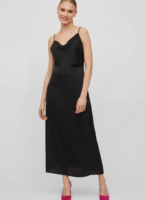Rochie lungă negru VILA femeie