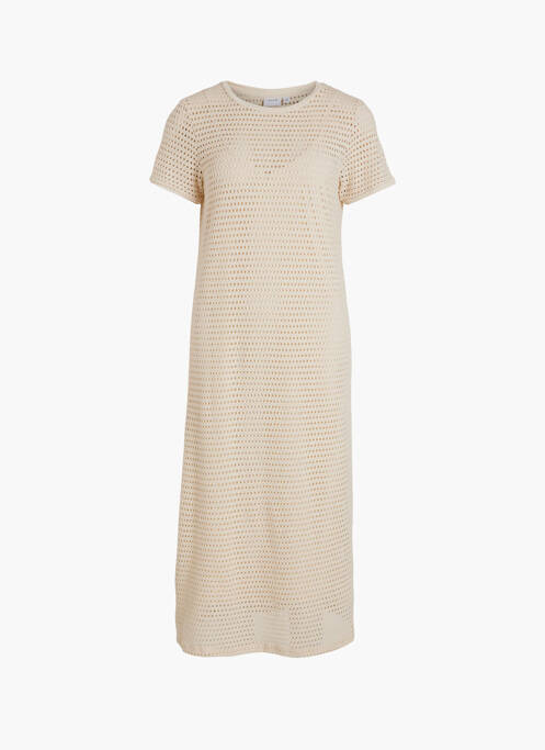 Rochie lungă bej VILA femeie