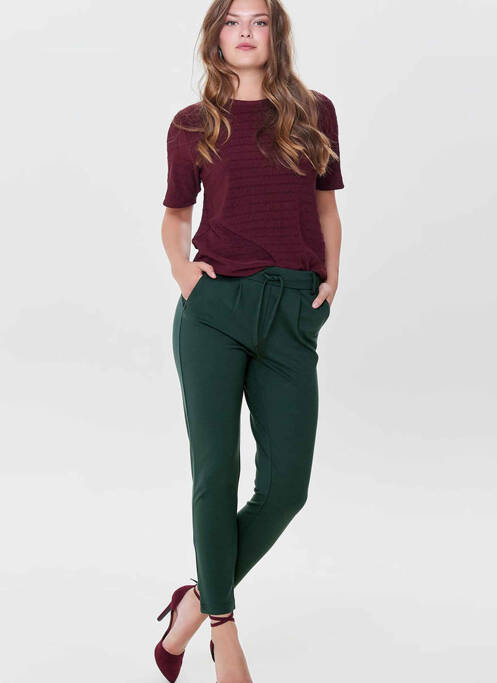 Pantalon chino verde ONLY femeie