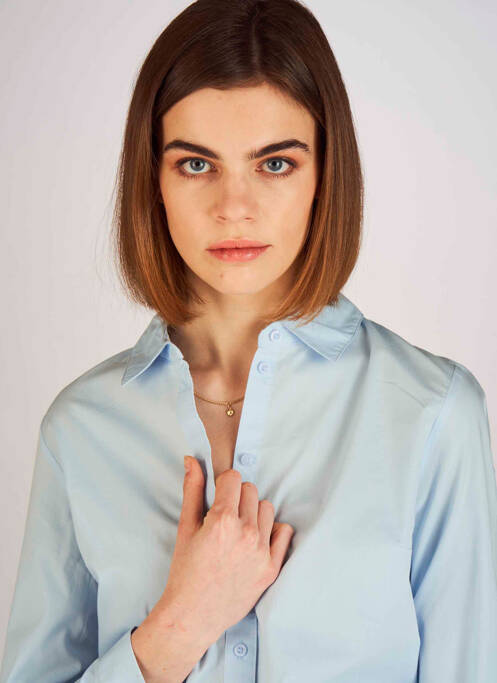 Cămașă albastru JACQUELINE DE YONG femeie