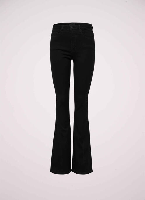 Blugi cu croială evazată negru ONLY femeie