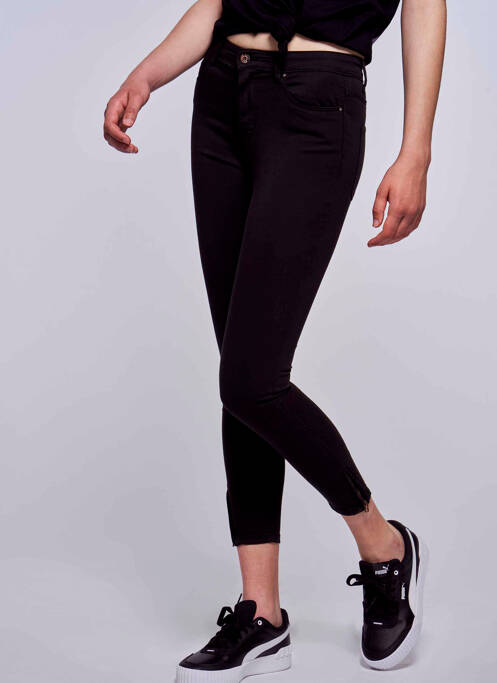 Pantalon slim negru ONLY femeie